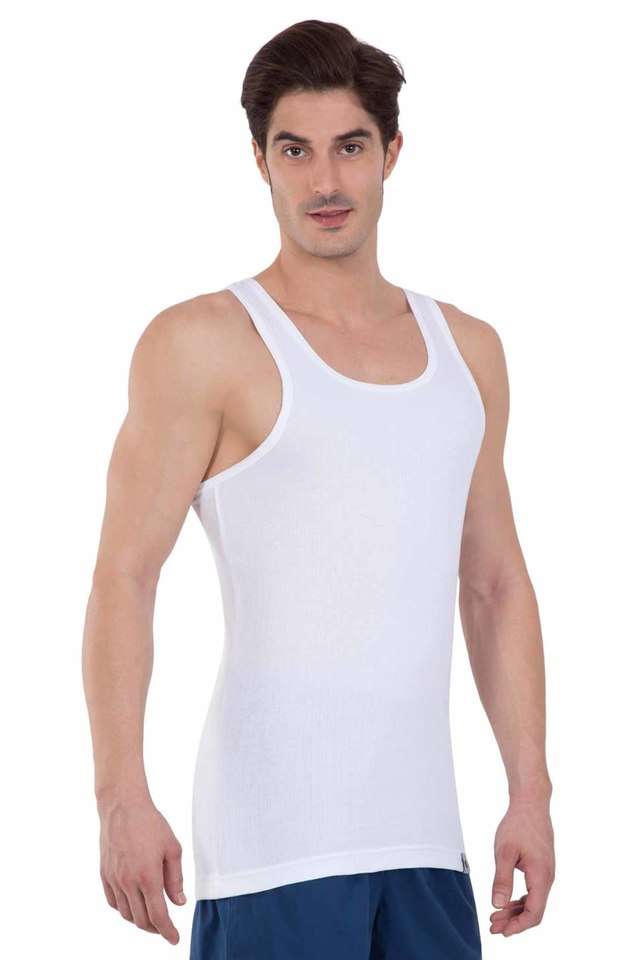 Solid-Cotton-Men-s-Vest