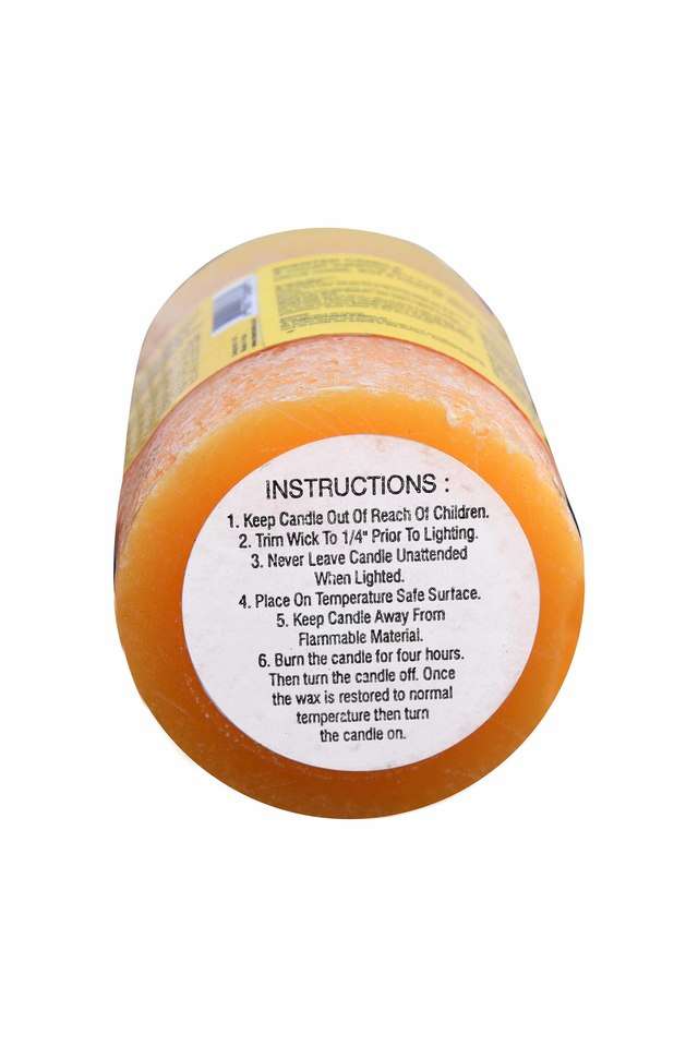 Scented-Pillar-Candle-Lemongrass---340-gms