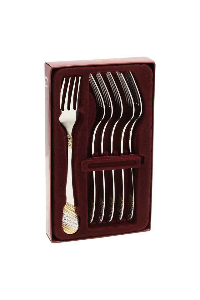Imperio-Dessert-Embossed-Fork-Set-of-6