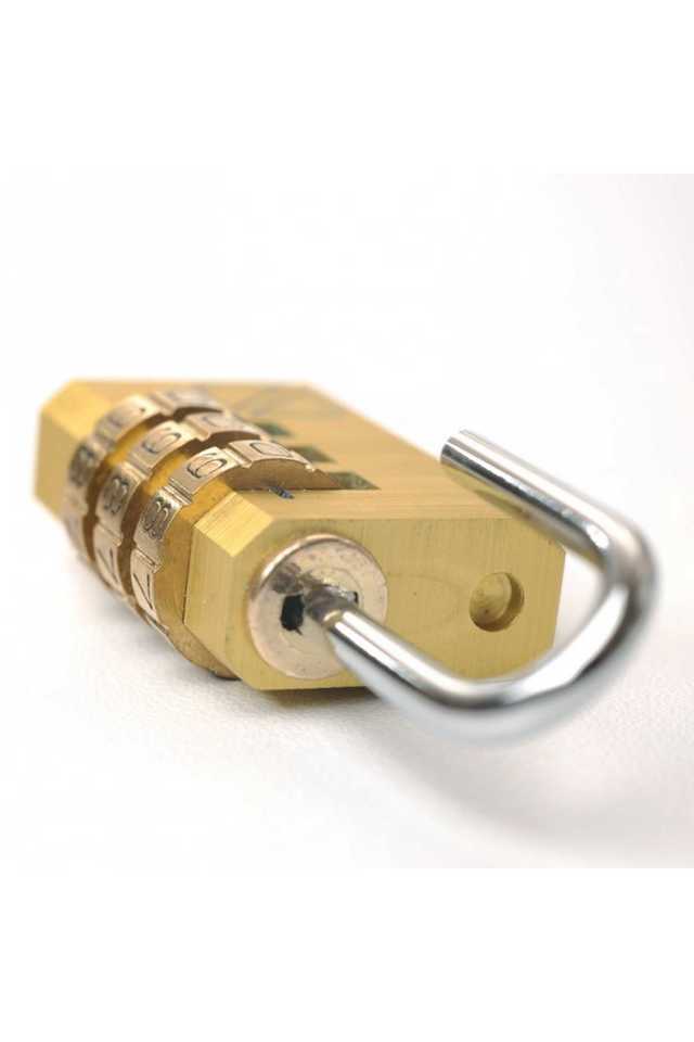 Aluminium-Zinc-Alloy-Unisex-3-Dial-Combination-Padlock