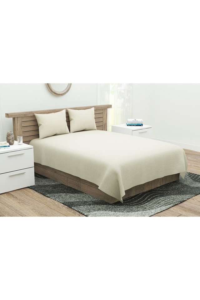 Self-Printed-Double-Bed-Sheet-with-2-Pillow-Cover