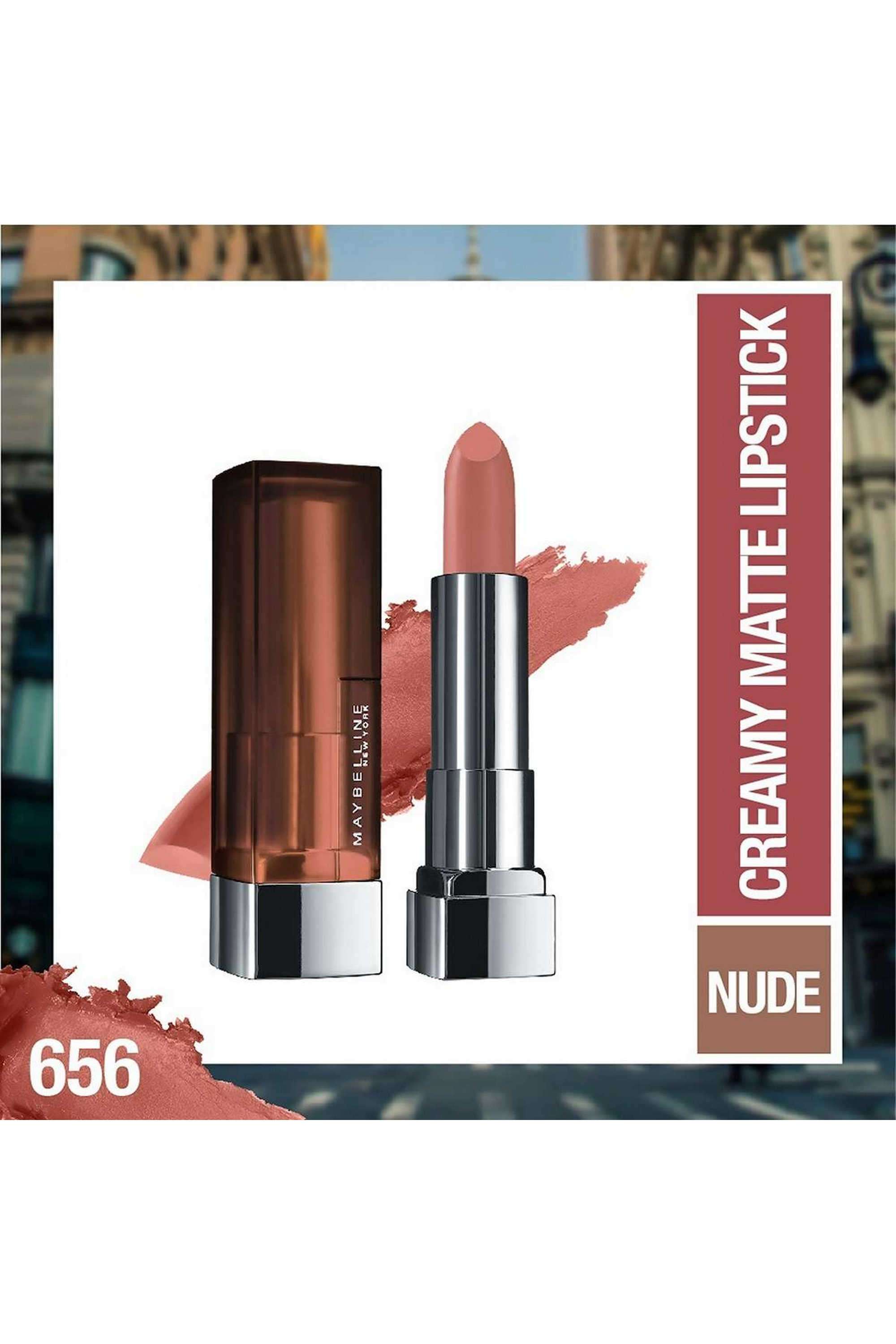 Color-Sensational-Creamy-Matte-Lipstick---656-Clay-Crush -3.9-gm