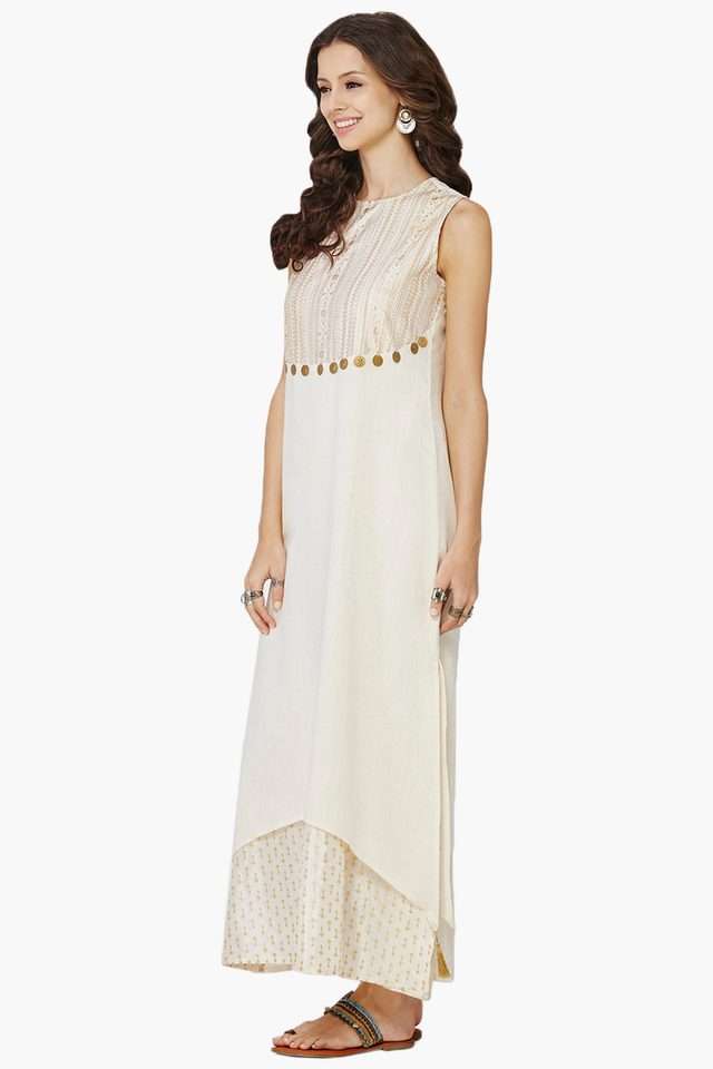global desi white maxi dress Cause white, is a feeling  [ Global Desi , White , Breezy Dresses ,  Summer Dress ]