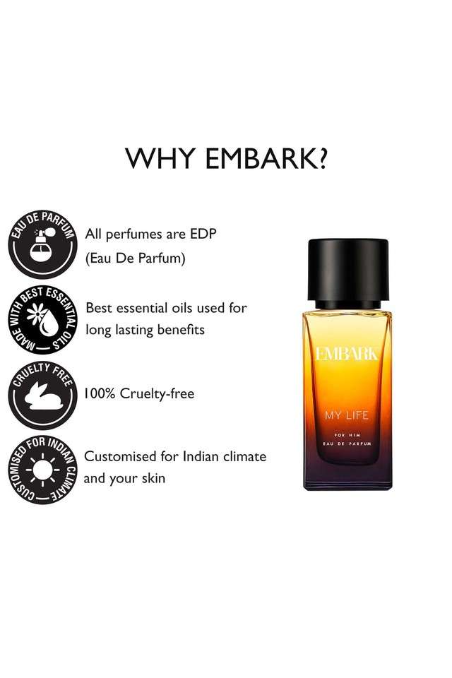 Buy EMBARK nocolor Embark My Life Eau De Parfum For Men 30 ml