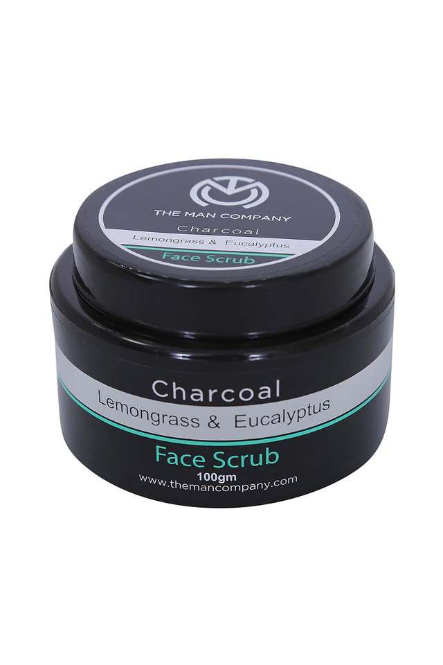 Charcoal-Face-Scrub -Lemongrass-&-Eucalyptus---100-gm