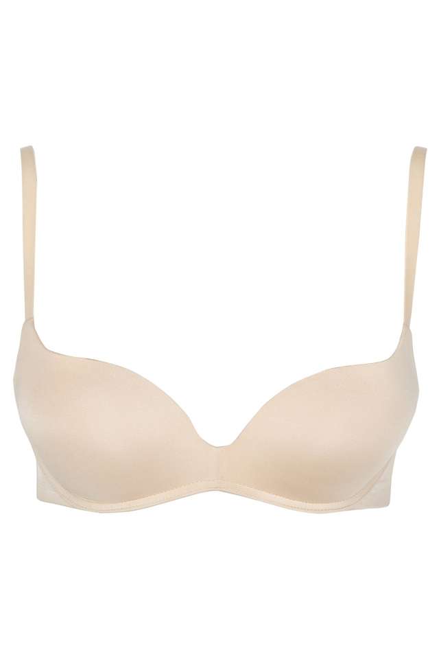 Women-s-Solid-Non-Wired-Padded-T-Shirt-Bra