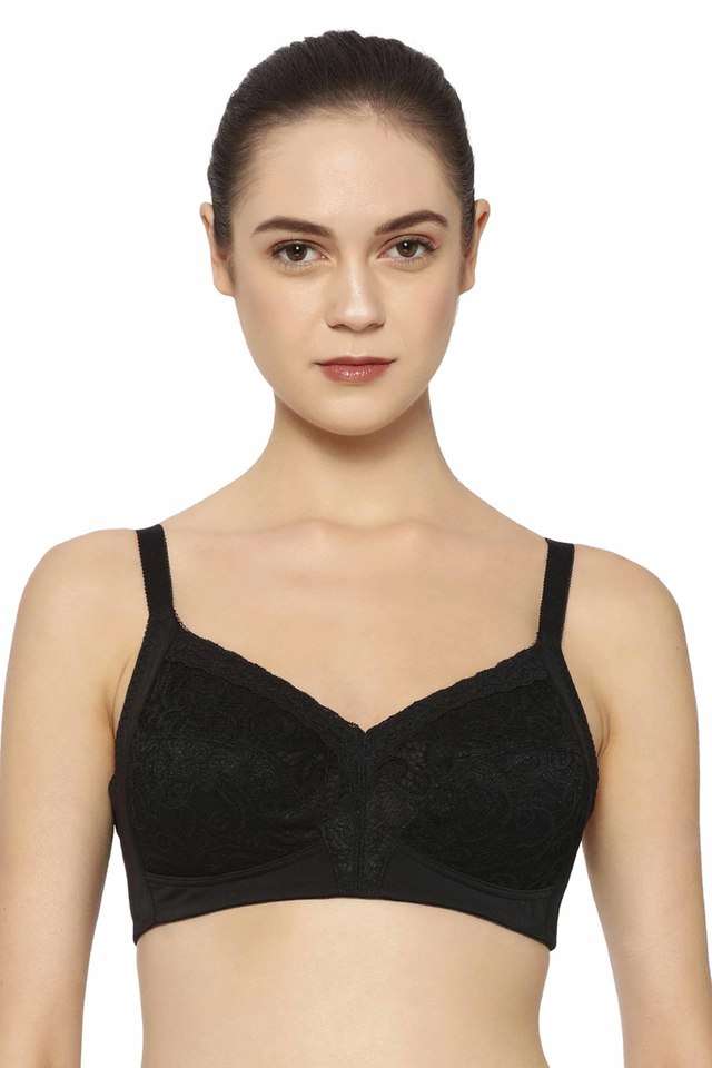Women-s-Lace-Padded-Non-Wired-T-Shirt-Bra