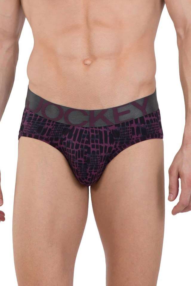 Printed-Nylon-Men-s-Briefs
