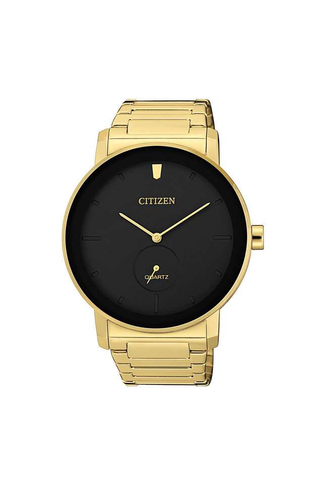 Quartz-42-mm-Black-Dial-Stainless-Steel-Analog-Watch-for-Men---BE9182-57E