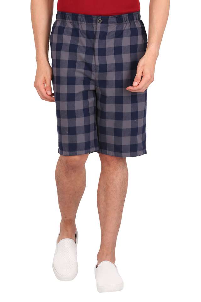 Men-s-3-Pocket-Checked-Shorts