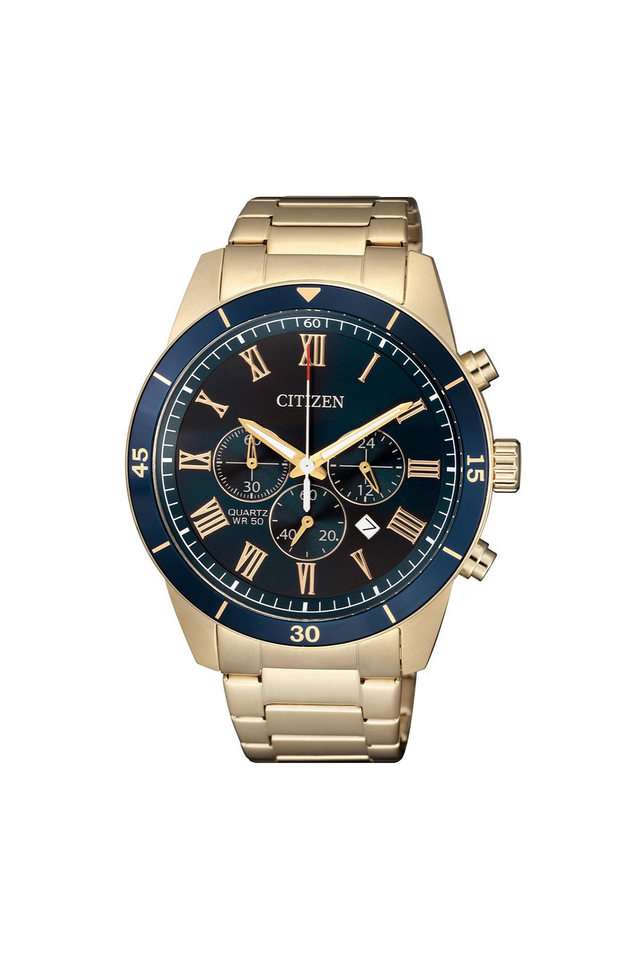 Quartz-44-mm-Blue-Dial-Stainless-Steel-Analog-Watch-for-Men---AN8169-58L