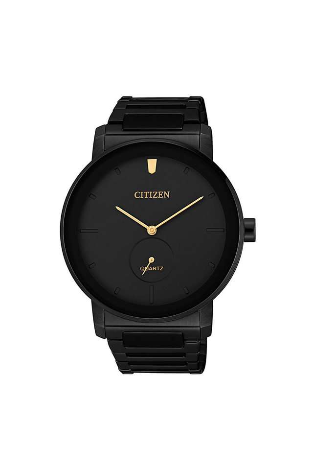 Quartz-42-mm-Black-Dial-Stainless-Steel-Analog-Watch-for-Men---BE9187-53E