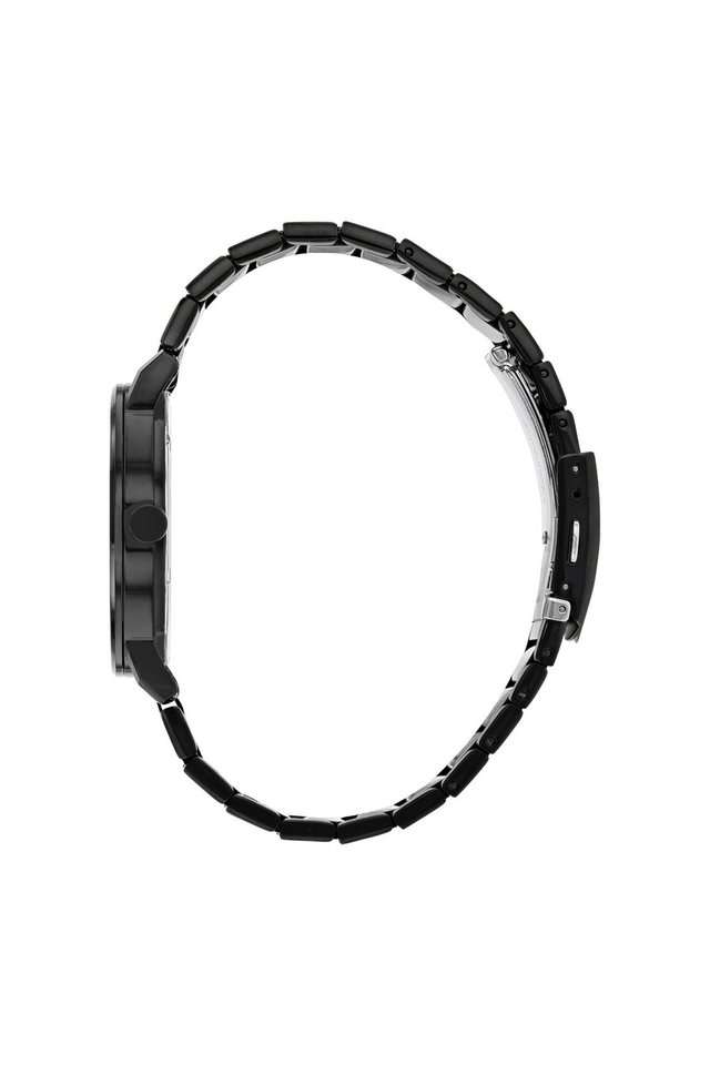 Quartz-42-mm-Black-Dial-Stainless-Steel-Analog-Watch-for-Men---BE9187-53E