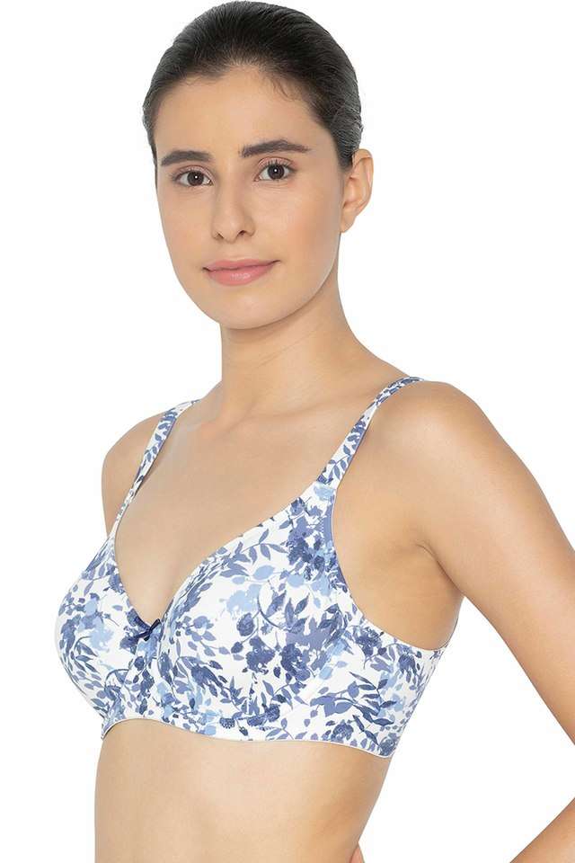 Womens-Nylon-Blend-Non-Padded-Minimiser-Bra