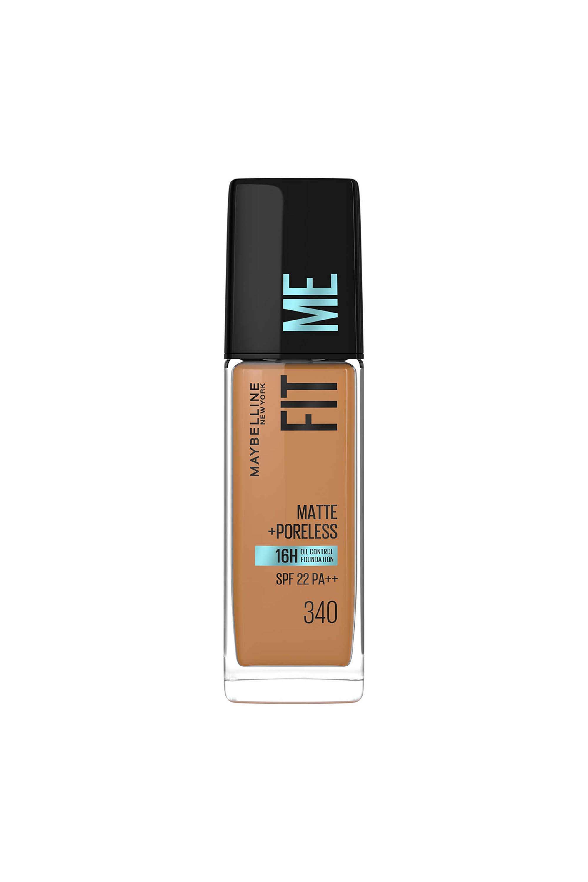 Fit-Me-Matte-+-Poreless-Liquid-Foundation-(With-Pump)---340-Cappuccino -30-gm