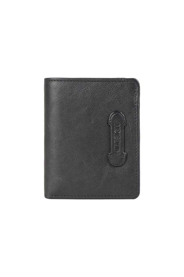 Solid-Leather-Mens-Casual-Bi-Fold-Wallet