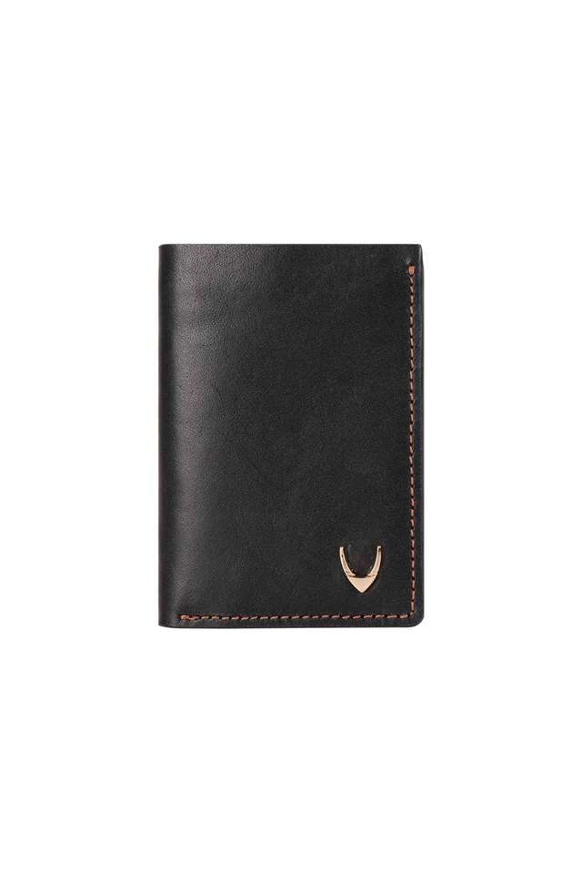 Solid-Leather-Mens-Casual-Tri-Fold-Wallet