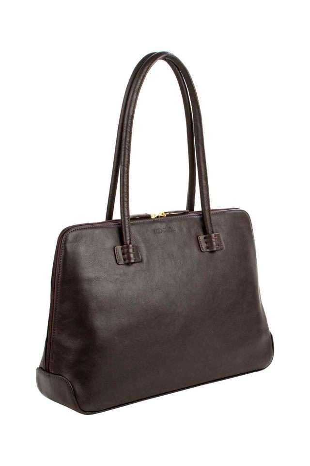 Womens-Leather-Top-Zip-Closure-Tote-Handbag
