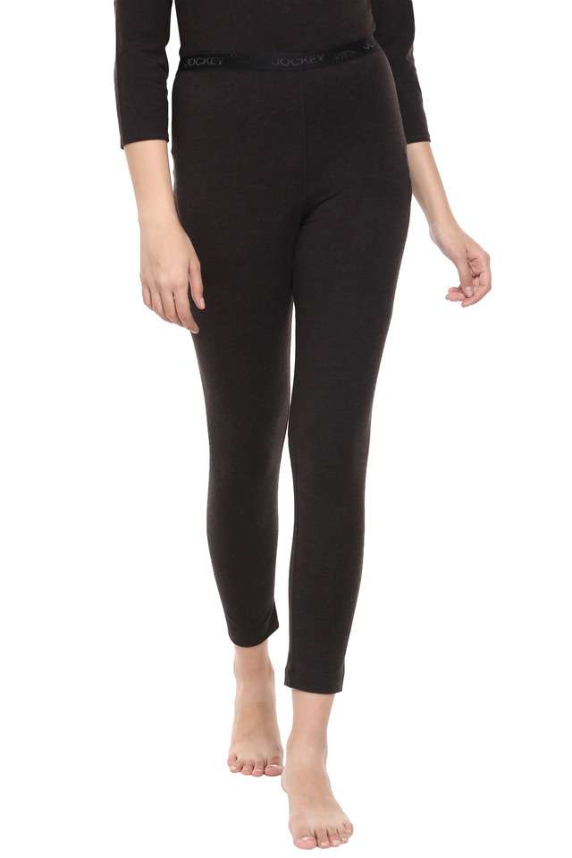 Women-s-Solid-Thermal-Pants