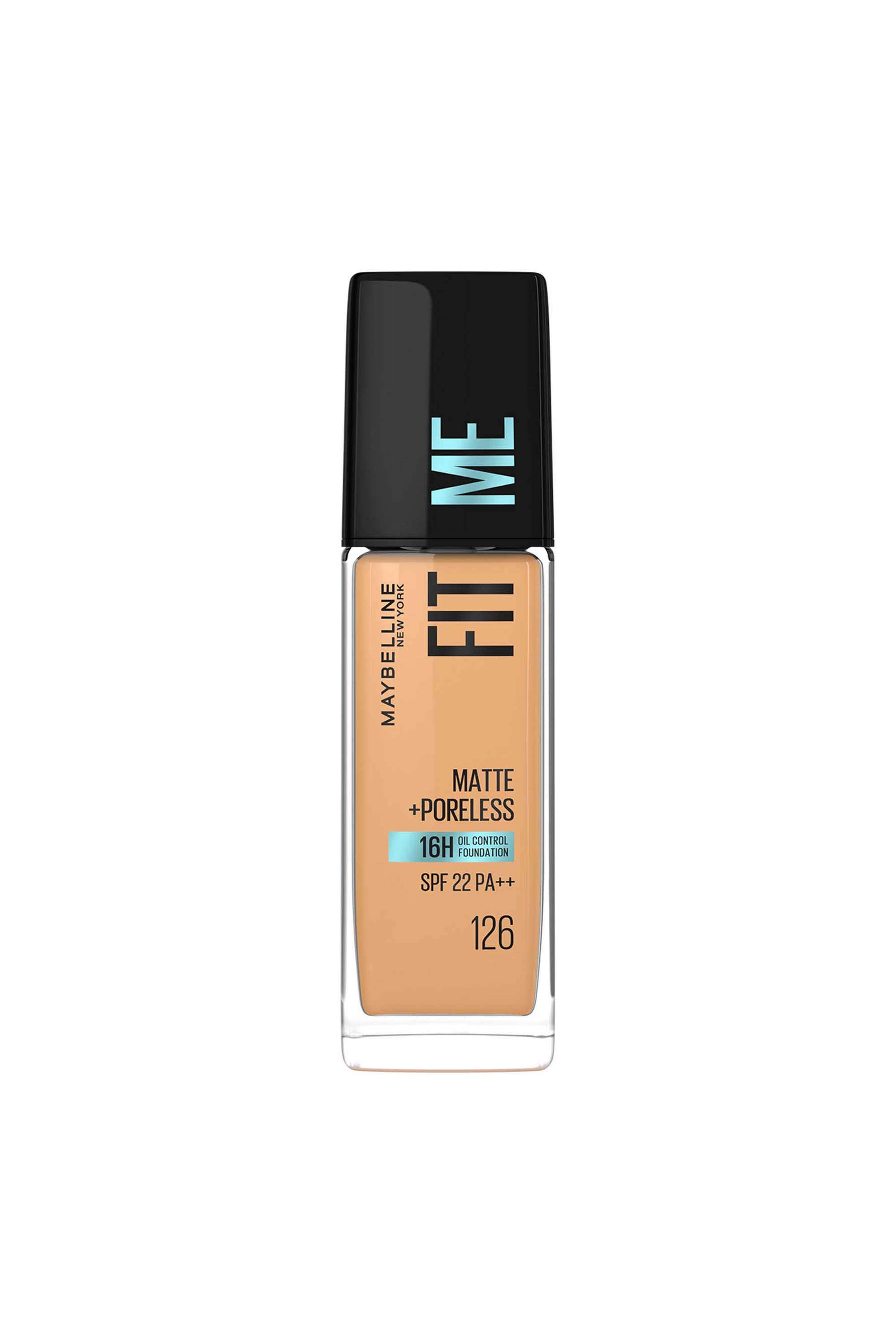 Fit-Me-Matte+-Poreless-Liquid-Foundation---Shade-126 -30-ml
