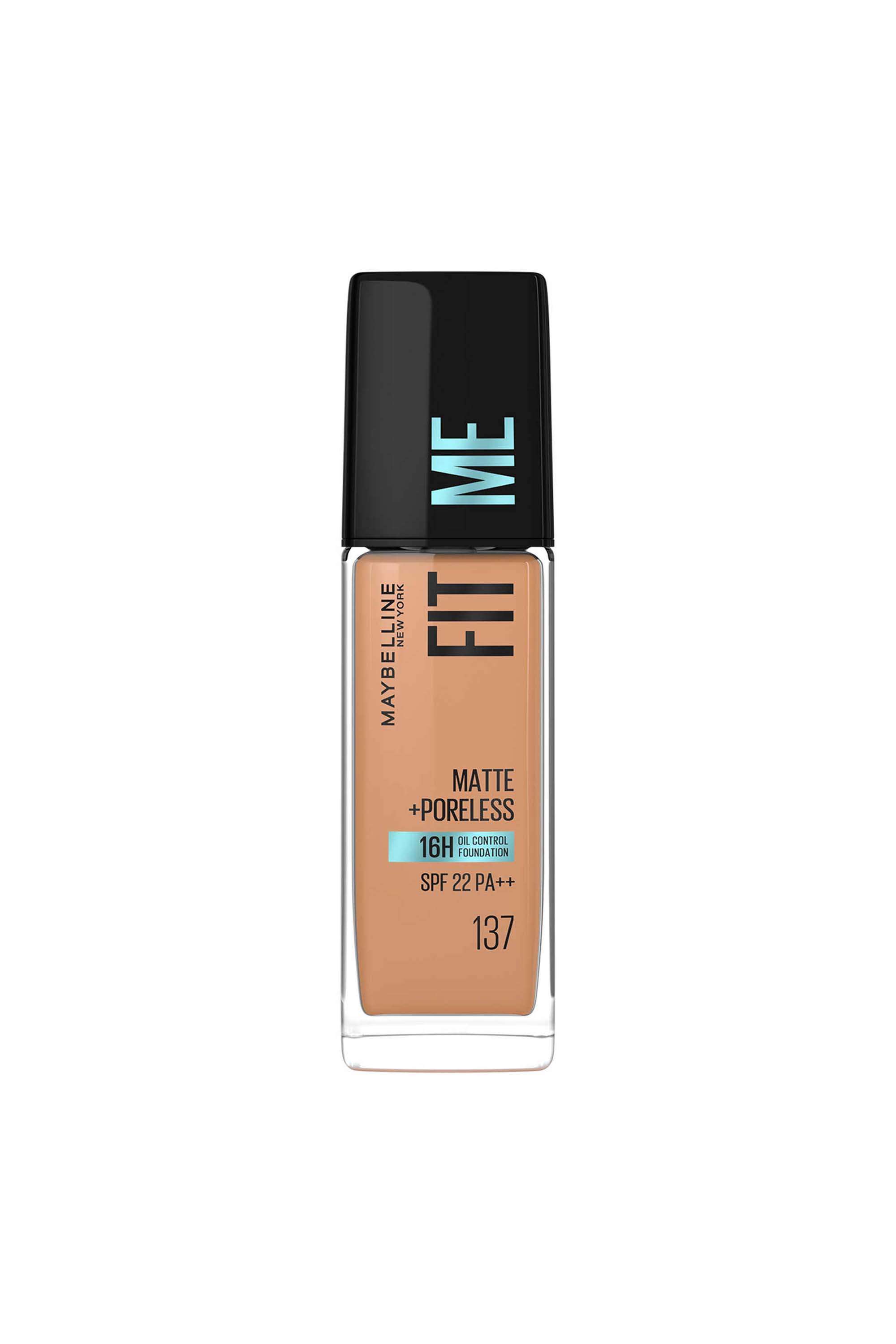 Fit-Me-Matte+-Poreless-Liquid-Foundation---Shade-137 -30-ml