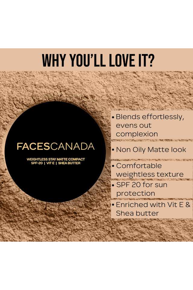 Weightless-Stay-Matte-Compact-Spf-20-Vitamin-E-&-Shea-Butter---03-Beige -9-gm