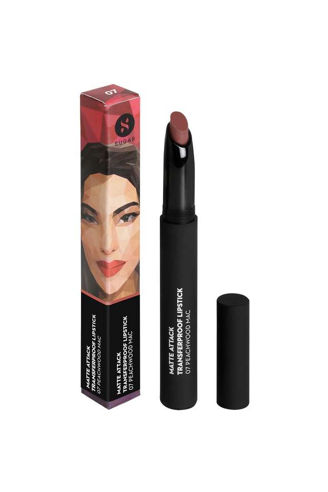 Cosmetics-Matte-Attack-Transferproof-Lipstick---Peachwood-Mac -3.5-gm