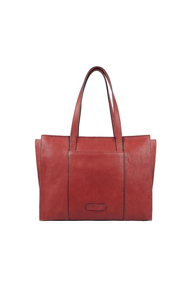 Womens-Leather-Zip-Closure-Laptop-Bag