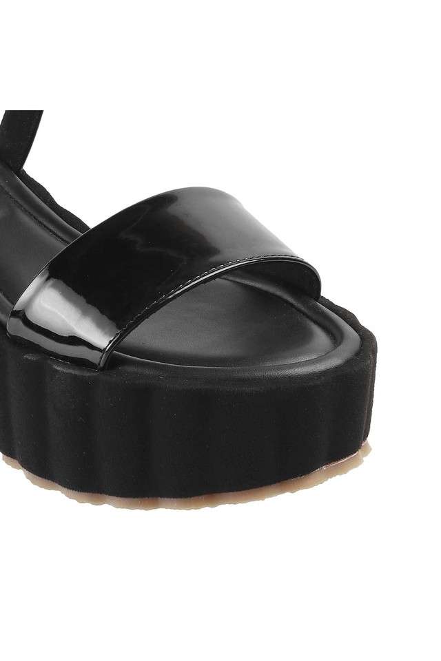 Patent-Buckle-Womens-Casual-Sandals
