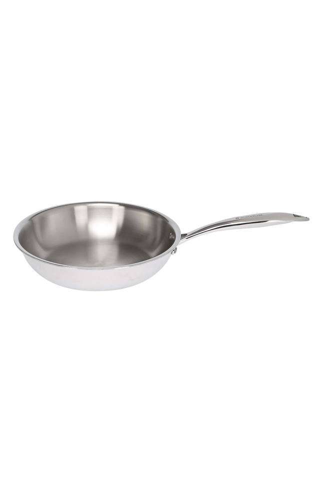 Nigella-Triply-Round-Metallic-Finish-Fry-Pan-with-Spoon---2-ltrs