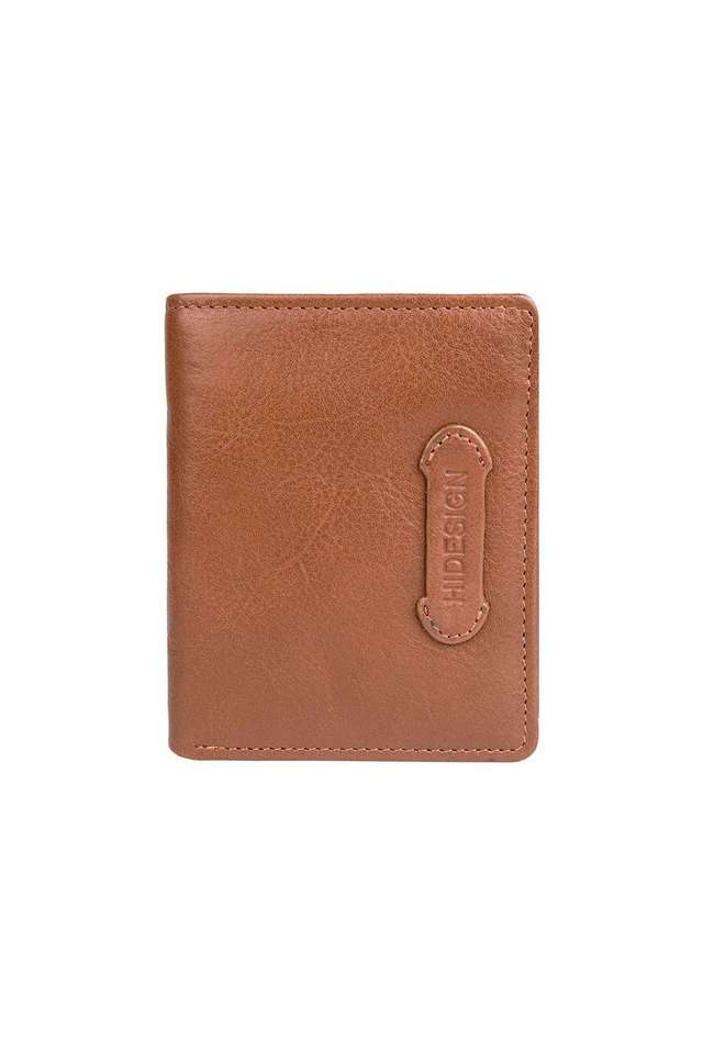 Solid-Leather-Mens-Casual-Bi-Fold-Wallet