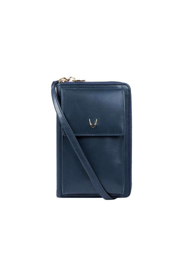 Solid-Leather-Mens-Casual-Tri-Fold-Wallet