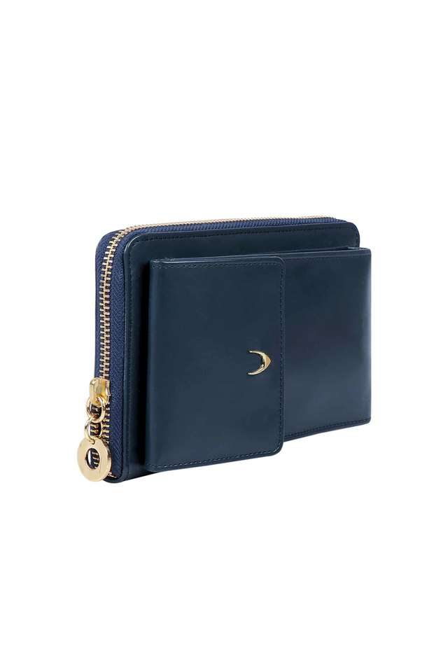 Solid-Leather-Mens-Casual-Tri-Fold-Wallet