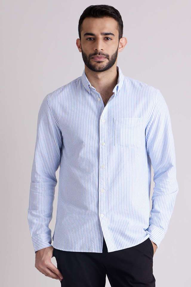 Stripes-Cotton-Regular-Fit-Men-s-Casual-Shirt