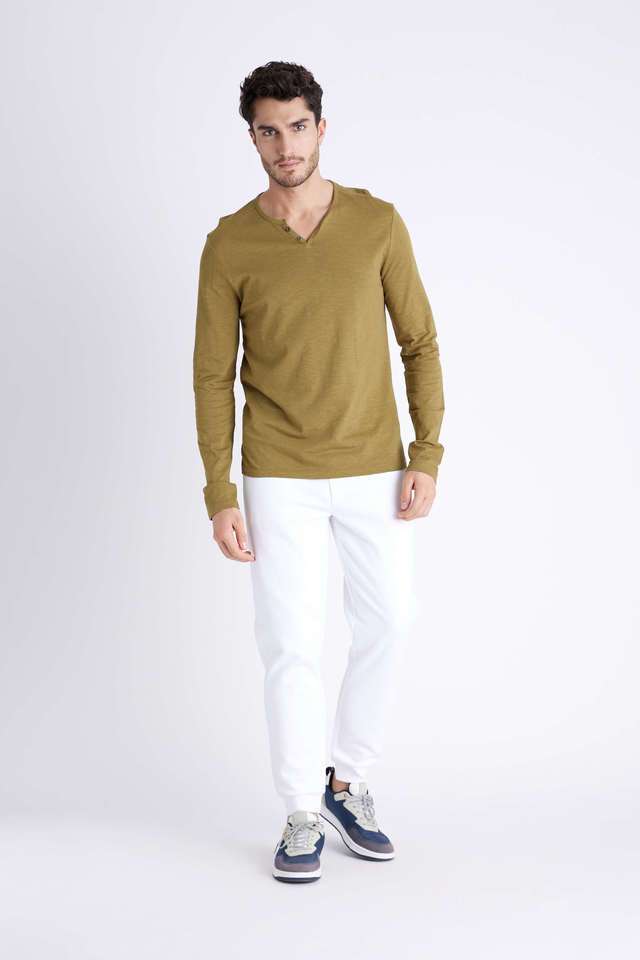 Solid-Cotton-Regular-Fit-Men-s-T-Shirt