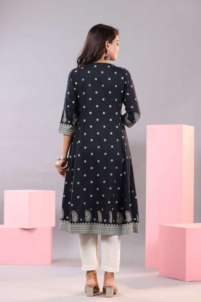 line and dot juniper dress Line & Dot Juniper Dress in Ink Blue
