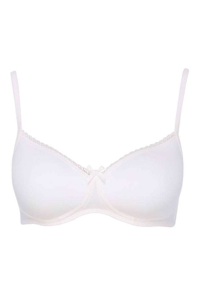 Non-Wired-Removable-Lightly-Padded-Women-T-Shirt-Bra