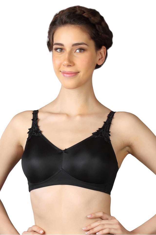 Non-Wired-Fixed-Straps-Non-Padded-Women-s-Every-Day-Bra