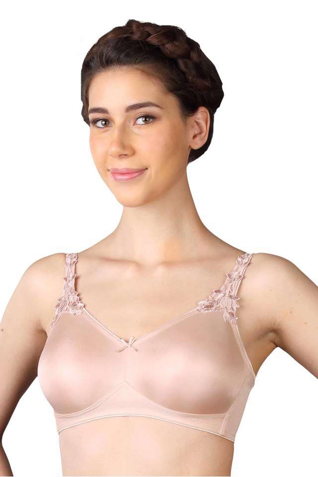Non-Wired-Fixed-Straps-Non-Padded-Women-s-Every-Day-Bra