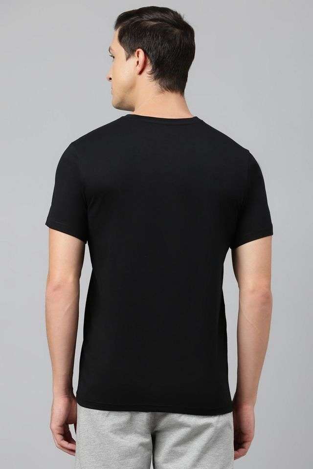 Solid-Cotton-Round-Neck-Men-s-T-Shirt