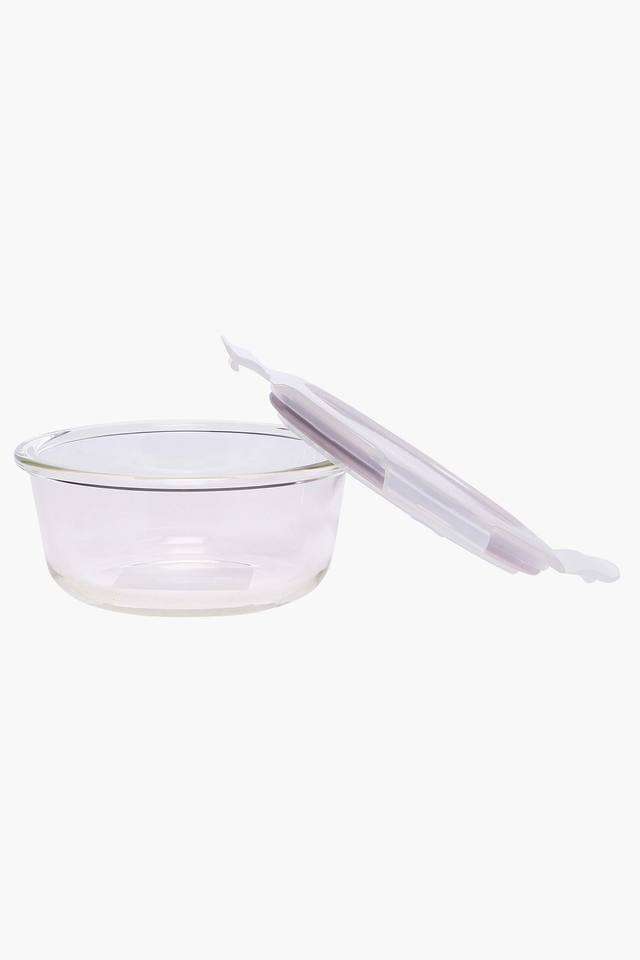 Round-Transparent-Canister-with-Lid---380-ml