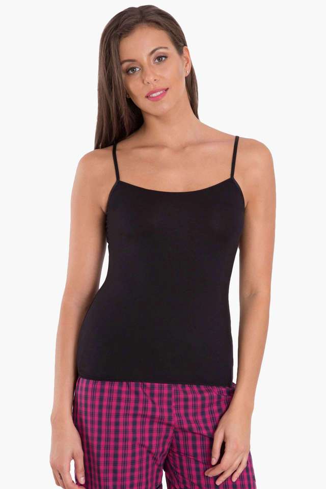 Women-s-Spaghetti-Neck-Solid-Camisole