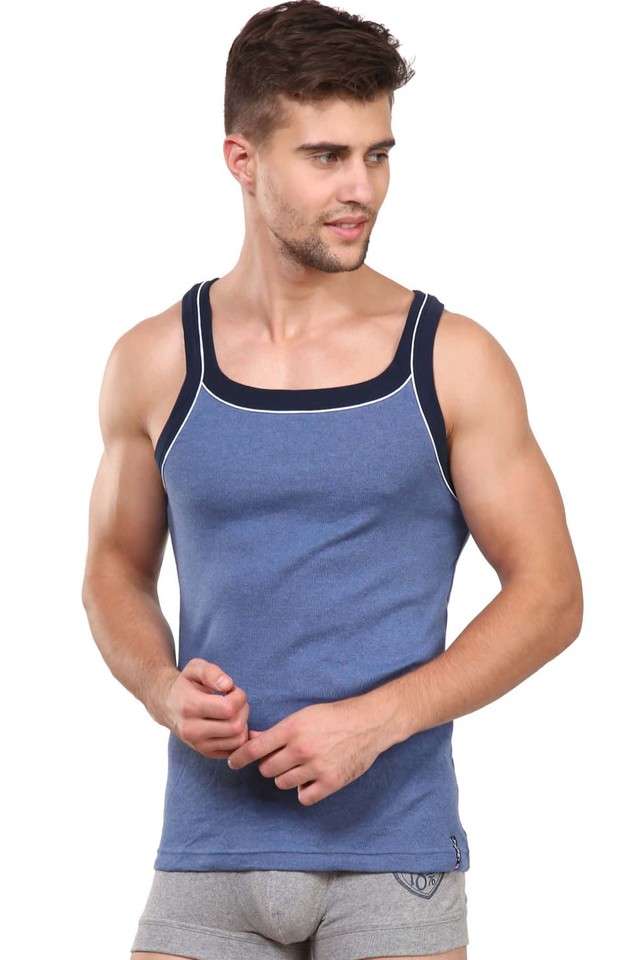 Men-s-Stretch-Solid-Vest