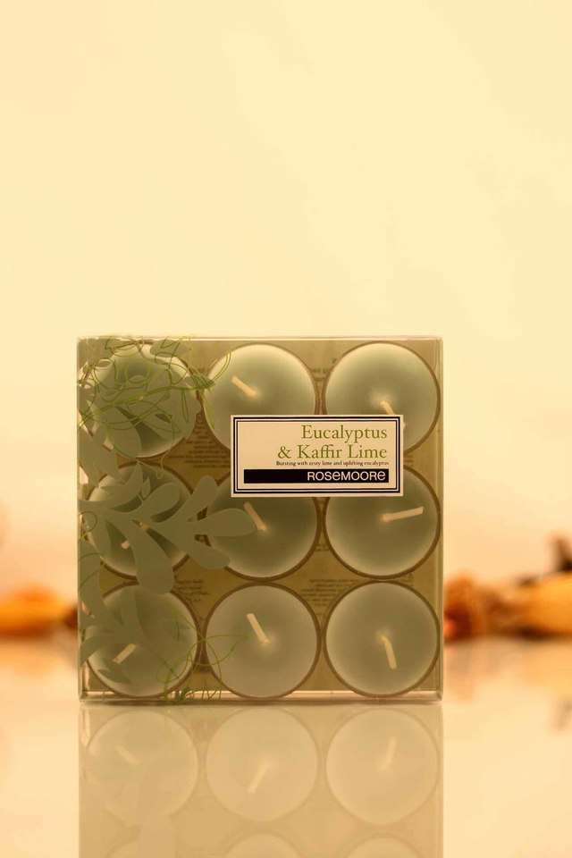 Scented-Tea-Lights-Eucalyptus-&-Kaffir-Lime---180-gms
