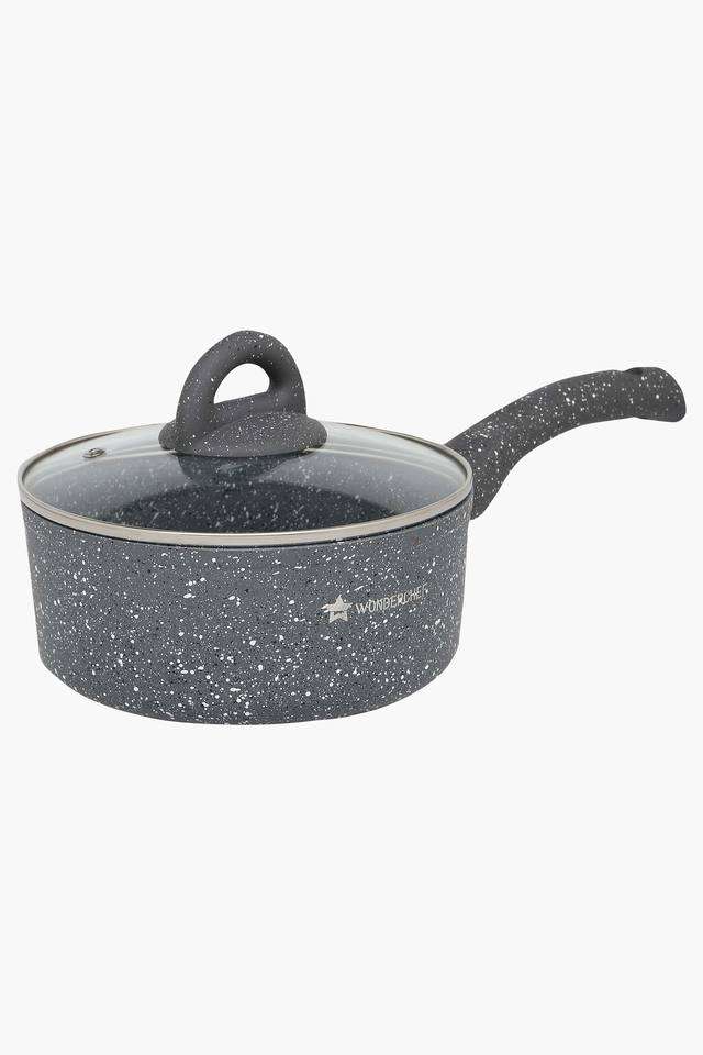 Round-Sauce-Pan-with-Lid-and-Handle---18-cms