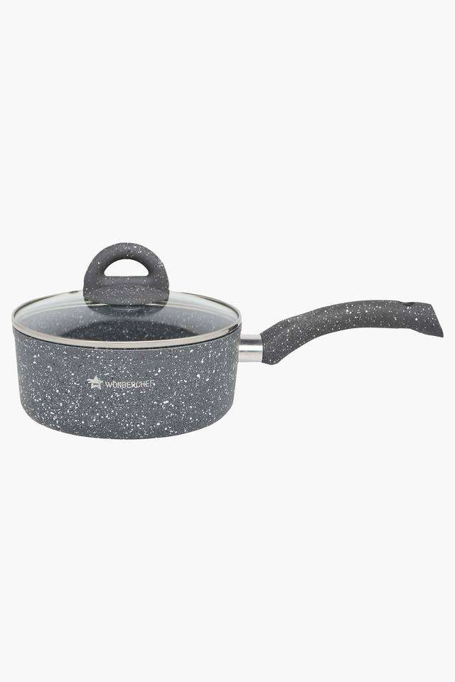 Round-Sauce-Pan-with-Lid-and-Handle---18-cms