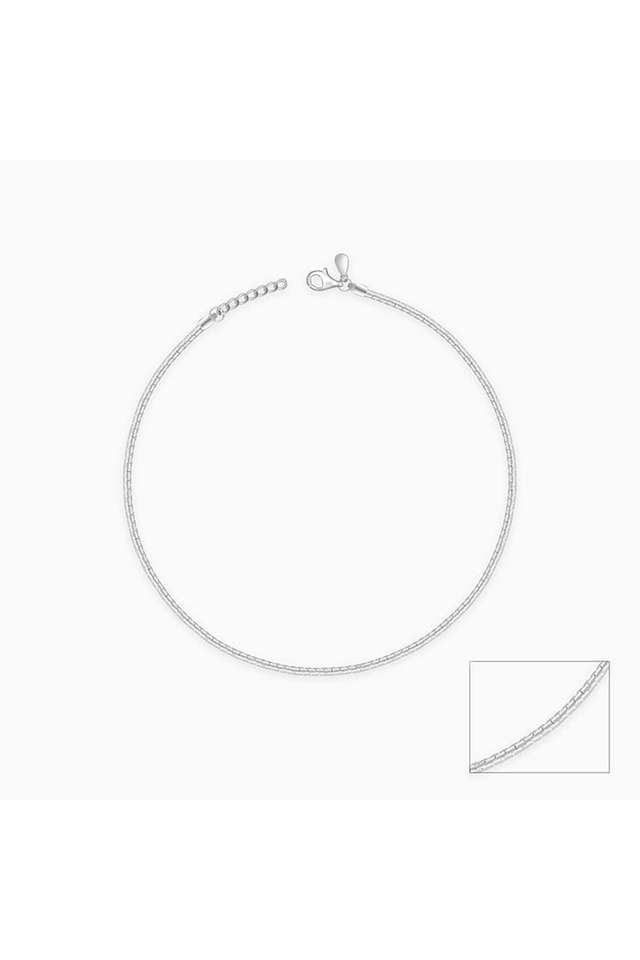 Silver-Classy-Anklet