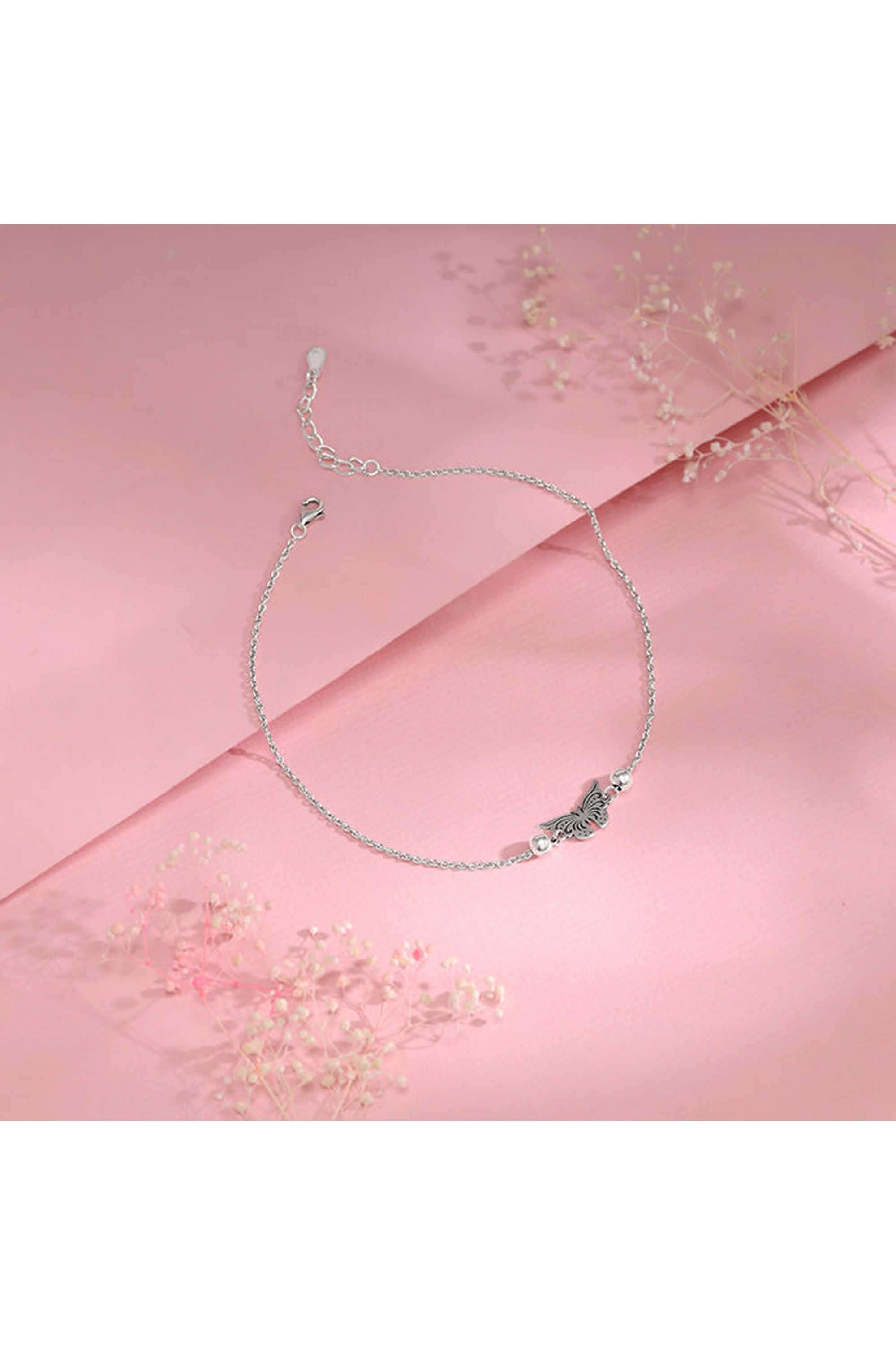 Classic-Collection-Silver-Party-Wear-Anklets-Women