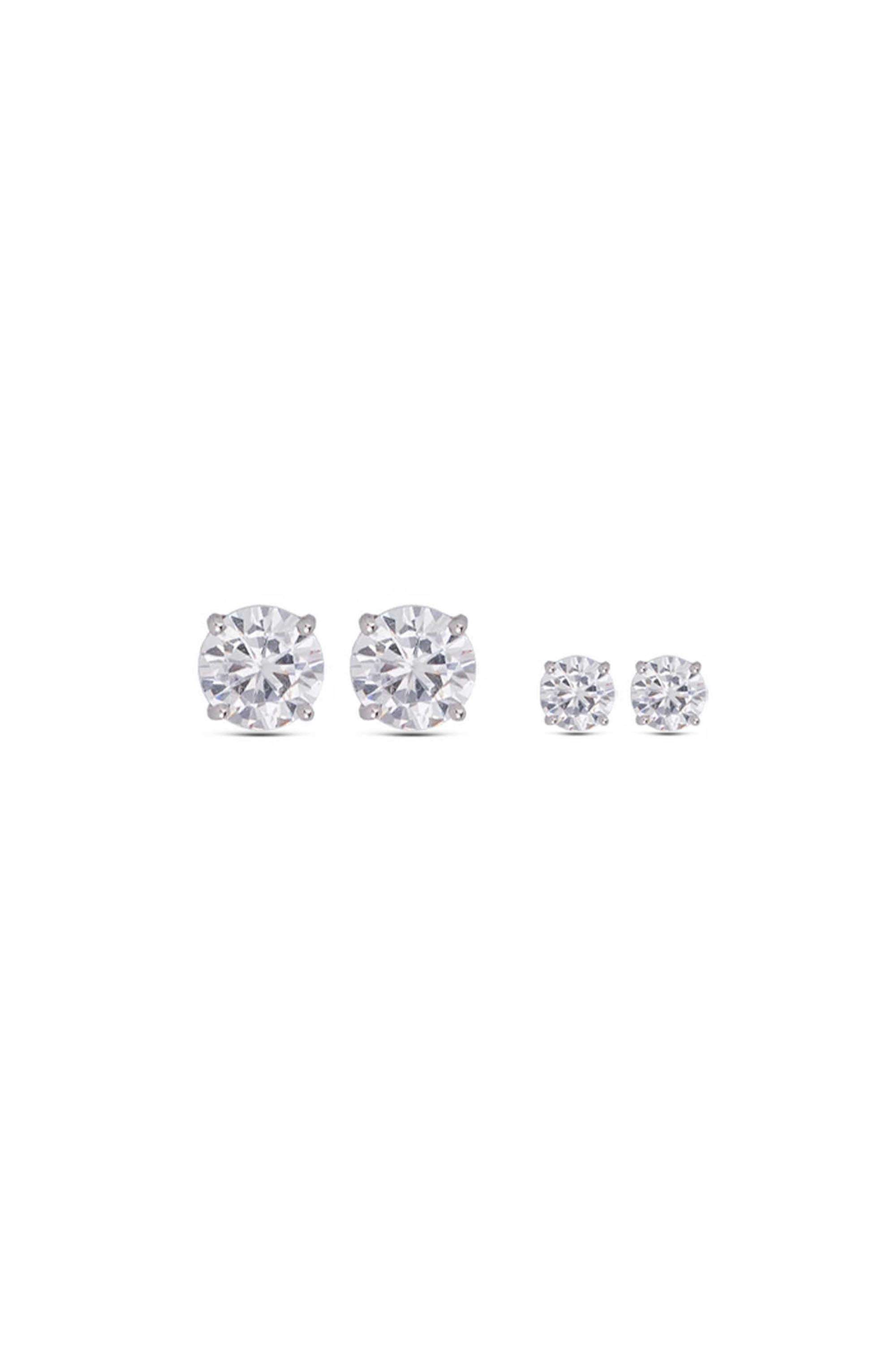 925-Silver-Hypoallergenic-Classic-CZ-Stud-Earrings-6mm-Screw-Back