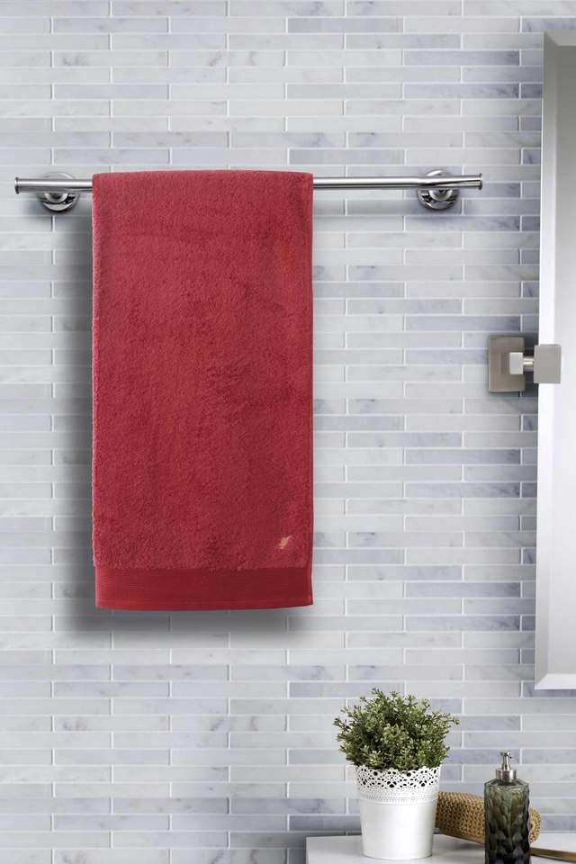 Unisex-Solid-550GSM-Cotton-Medium-Bath-Towel